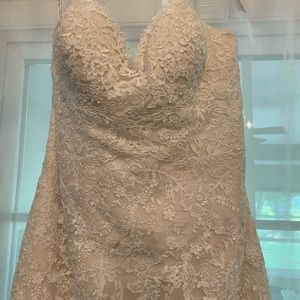 Rebecca Ingram “Sally” in all ivory. size 18 with tags